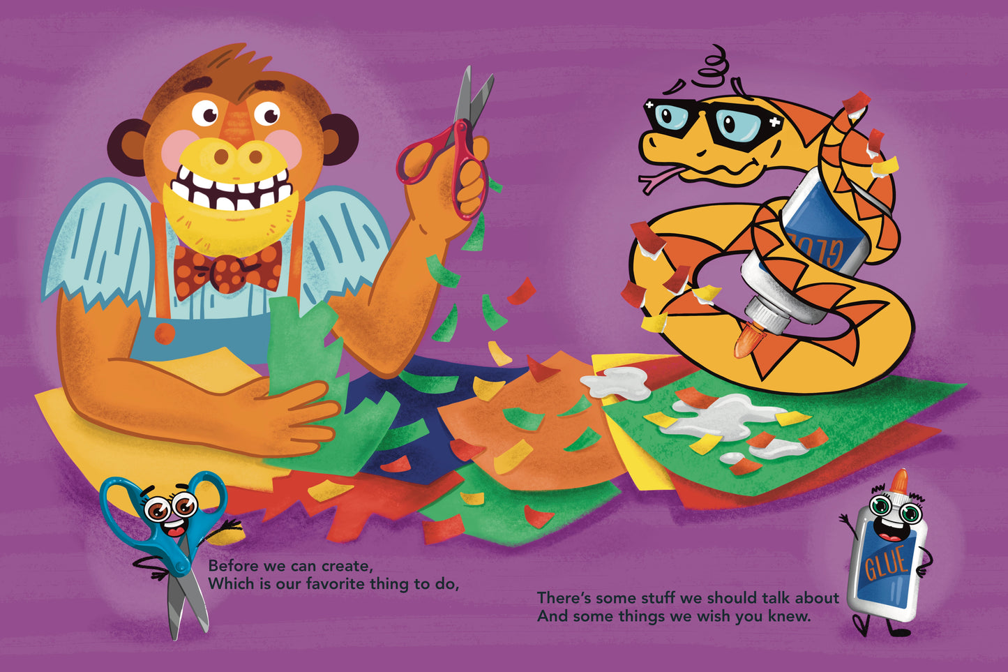 Scissors, Glue and YOU!