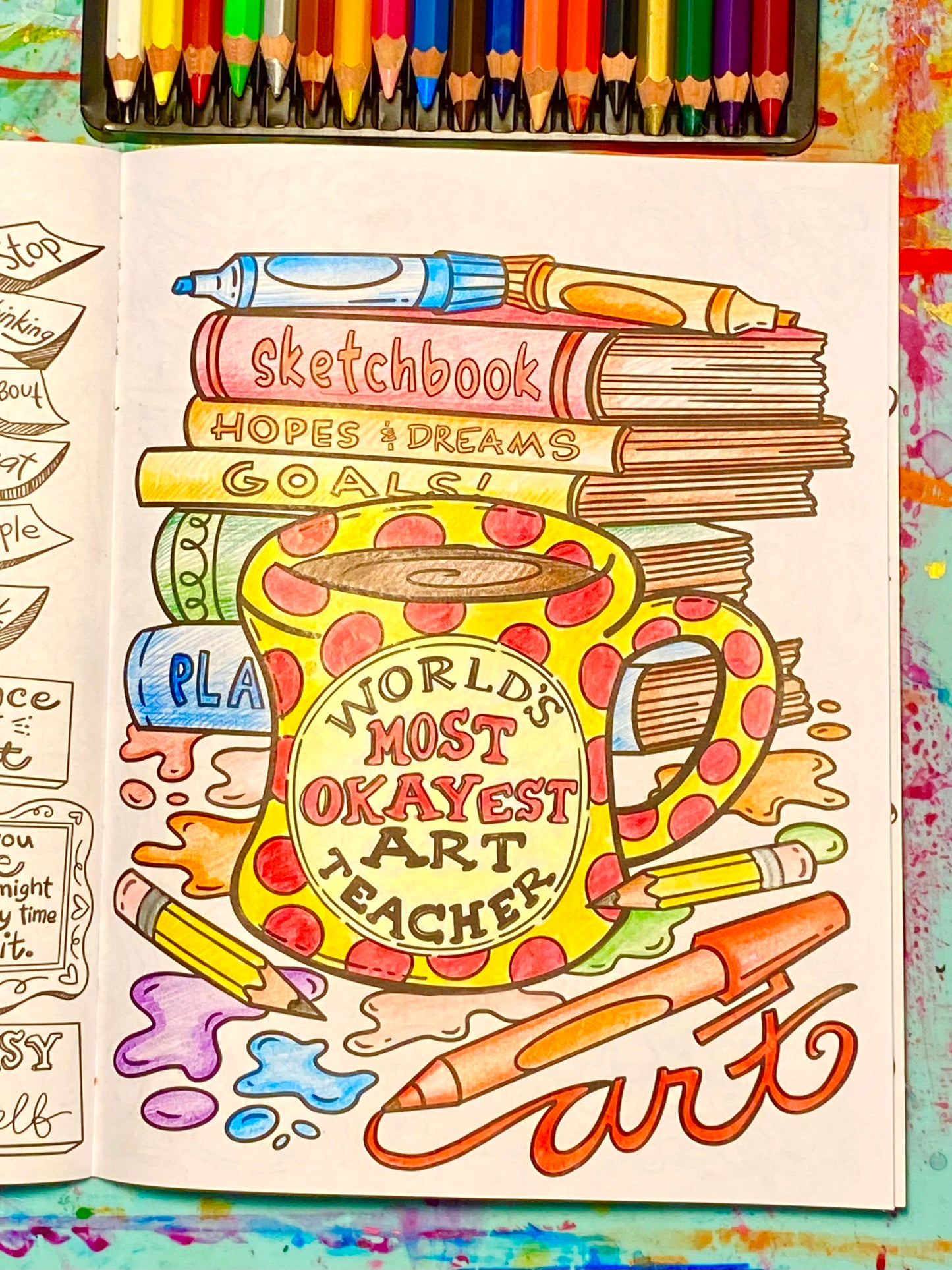 The Art Teacherin' Coloring Book!