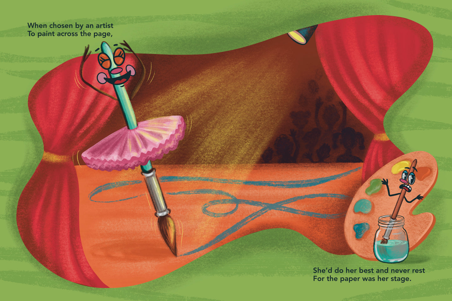 The Paintbrush Ballerina Book