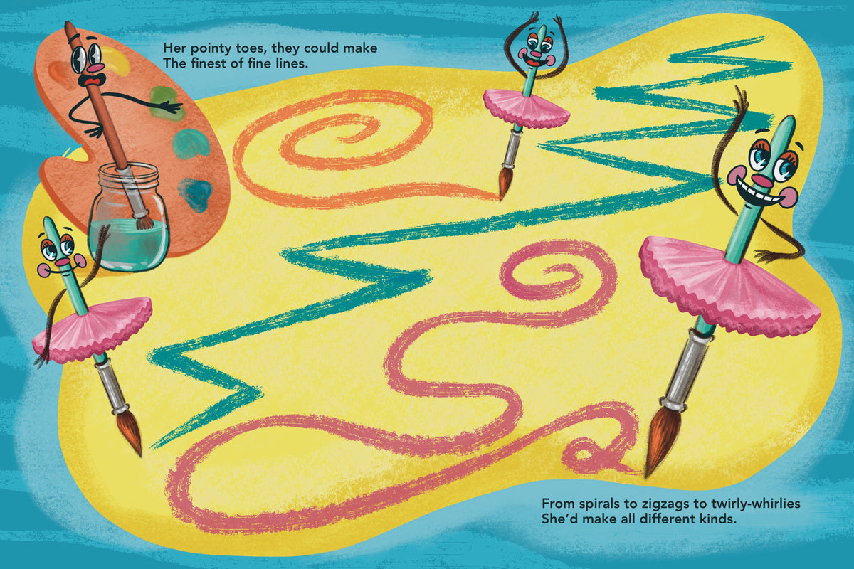 The Paintbrush Ballerina Book – Art Teacherin' with Cassie Stephens