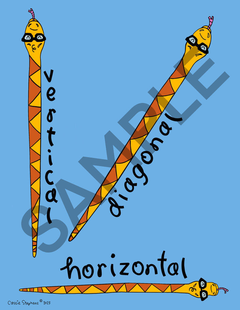 Larry the Line, Posters and Printouts Bundle, Digital Download – Art ...