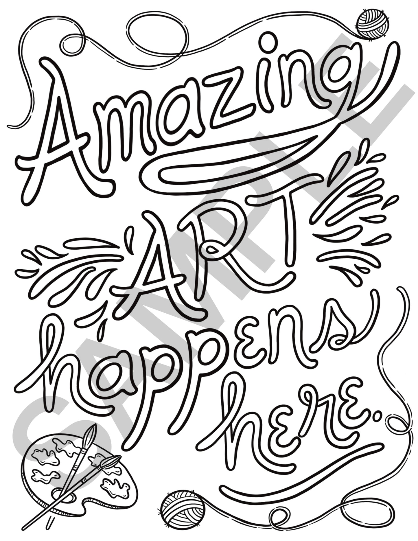 The Art Teacherin' Coloring Book!