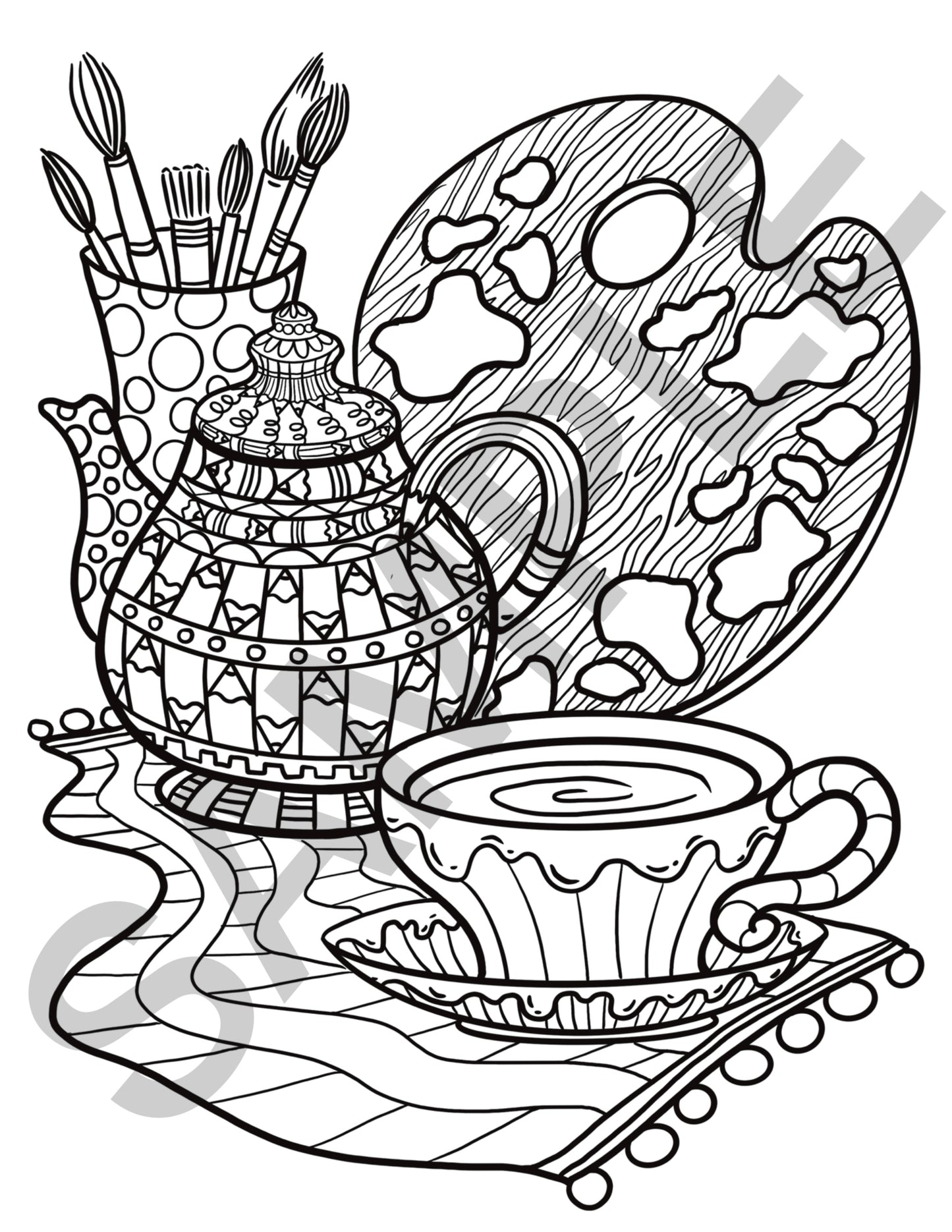 The Art Teacherin' Coloring Book!