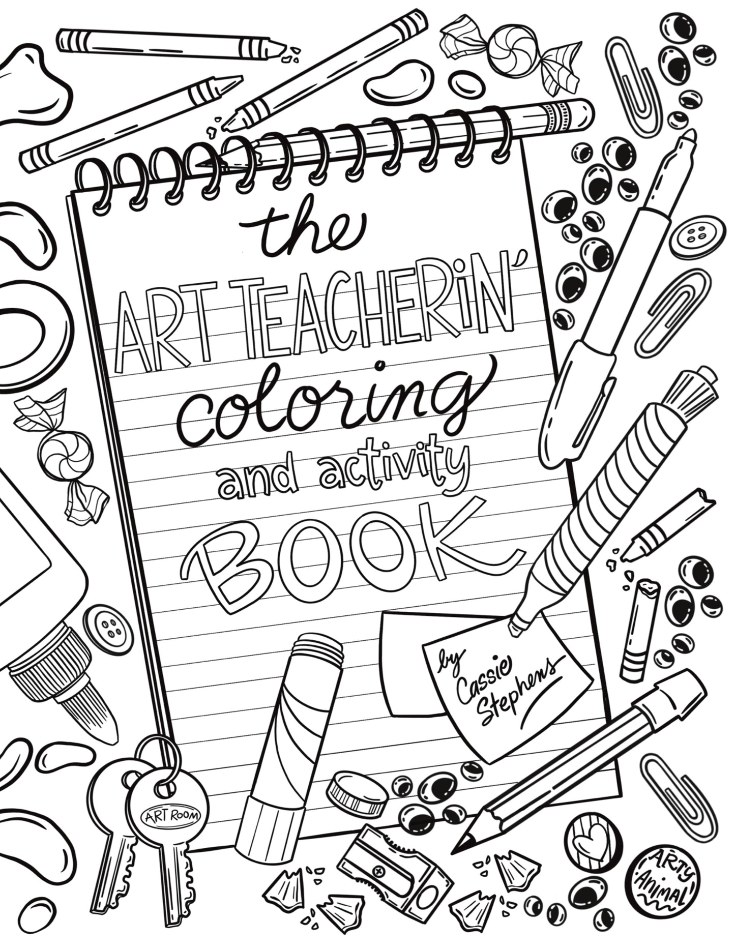 The Art Teacherin' Coloring Book!